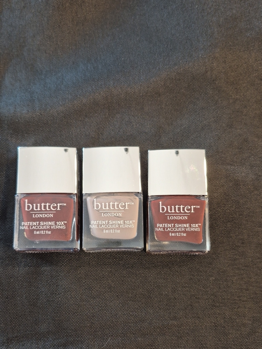 Butter LONDON Patent Shine Mini 10X Nail Lacquer Trio Nail Polish